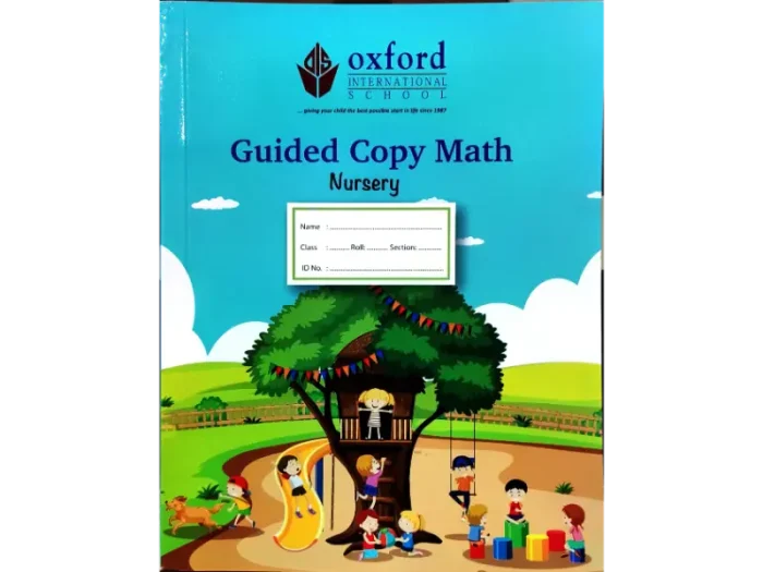 Guided copy math nursery